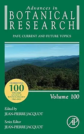 advances in botanical research past current and future topics 1st edition jean pierre jacquot 0128216921,