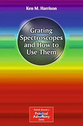 grating spectroscopes and how to use them 1st edition ken m harrison 1461413966, 978-1461413967