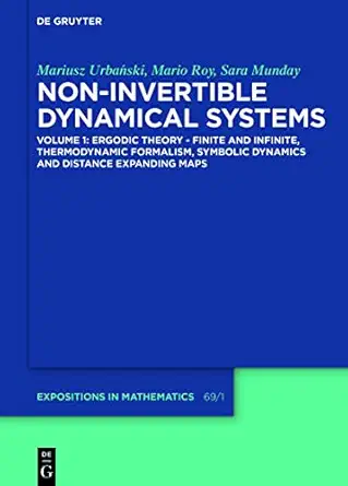 ergodic theory a finite and infinite thermodynamic formalism symbolic dynamics and distance expanding maps