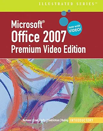 bundle microsoft office 2007 illustrated introductory premium   + microsoft windows 7 illustrated essentials