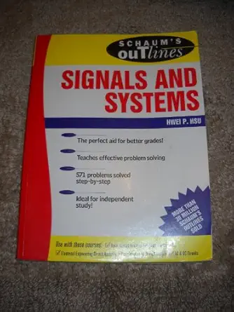 schaums outline of signals and systems 1st edition hwei hsu 0070306419, 978-0070306417