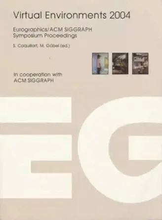 virtual environments 2004 1st edition s coquillart ,m ga bel 1568813872, 978-1568813875