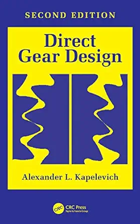 direct gear design 1st edition alexander l kapelevich 036735859x, 978-0367358594