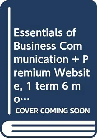 bundle essentials of business communication loose leaf version 10th + premium website 1 term printed access
