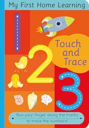 touch and trace 123 my first home learning 1st edition harriet evans ,jordan wray 1680106783, 978-1680106787