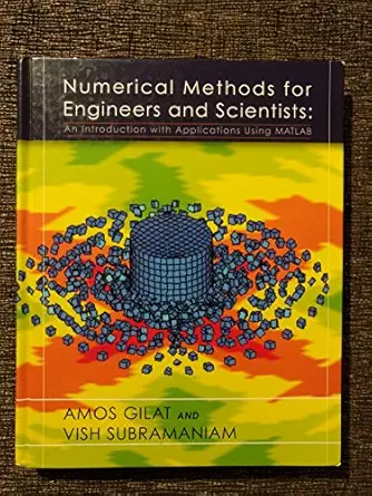 numerical methods for engineers and scientists an introduction with applications using matlab 1st edition