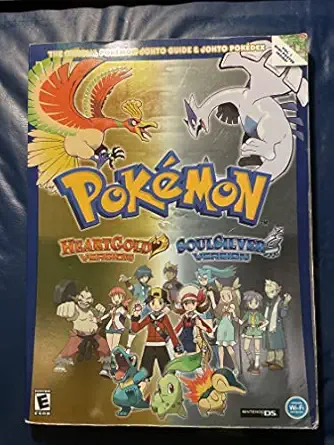 pokemon heartgold and soulsilver the official pokemon johto guide and johto pokedex official strategy guide