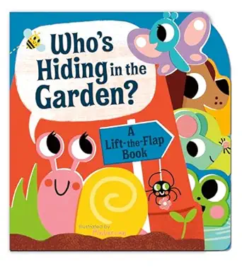 whos hiding in the garden a lift the flap book 1st edition amelia hepworth ,pintachan 0593480201,