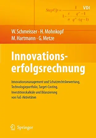 innovationserfolgsrechnung innovationsmanagement und schutzrechtsbewertung technologieportfolio target