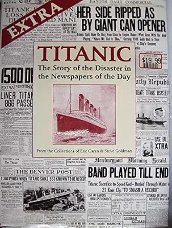 extra titanic 1st edition eric caren 0785810307, 978-0785810308