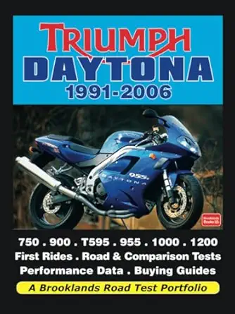 triumph daytona 1991 2006 1st edition brooklands books ltd 1855209489, 978-1855209480