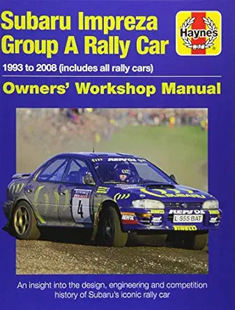 subaru impreza wrc rally car 1st edition andrew van de burgt 1785211102, 978-1785211102