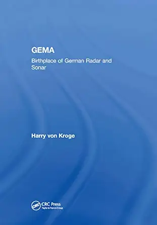 gema birthplace of german radar and sonar 1st edition harry von kroge 0367455536, 978-0367455538