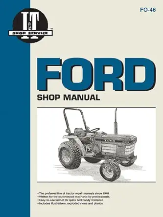 ford shop manual models 1120 1220 1320 1520+ 1st edition penton staff 0872884201, 978-0872884205