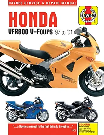 honda vfr800 v fours 97 01 1st edition editors of haynes manuals 1785213083, 978-1785213083