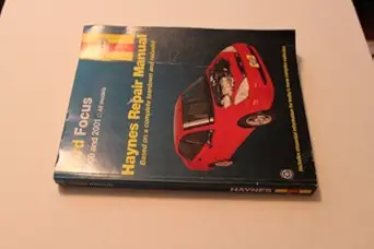 haynes 2000 and 2001 ford focus repair manual 1st edition jay storer 1563924544, 978-1563924545