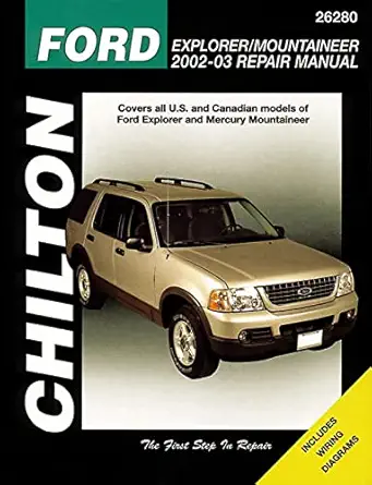 ford explorer and mercury mountaineer 2002 2010 1st edition chilton 1563928361, 978-1563928369