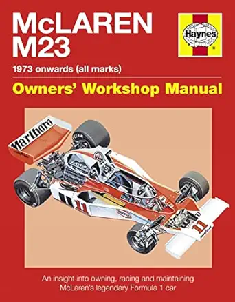 mclaren m23 1973 onwards 1st edition ian wagstaff 0857333127, 978-0857333124