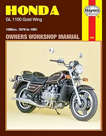 honda gl1100 gold wing 1979 81 1st edition john haynes 085696669x, 978-0856966699