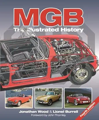 mgb a the illustrated history 1st edition graeme jenner ,jonathan wood ,lionel burrell 1787113620,