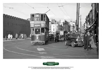 lost tramways of wales prints cardiff castle 1st edition peter waller 1912654008, 978-1912654000