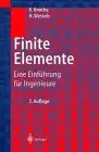 finite elemente eine einfa 1/4hrung fa 1/4r ingenieure 1st edition klaus knothe ,heribert wessels 3540554750,