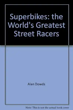 superbikes the worlds greatest street racers 1st edition packages 0785818782, 978-0785818786