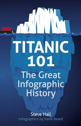 titanic 101 the great infographic history 1st edition steve hall ,katie beard 075249774x, 978-0752497747