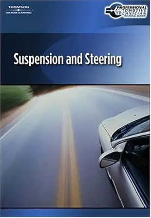 professional automotive technician training series suspension and steering computer based training 1st
