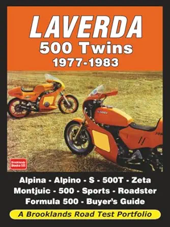 laverda 500 twins 1977 1983 road test book 1st edition brooklands books ltd 1855208822, 978-1855208827