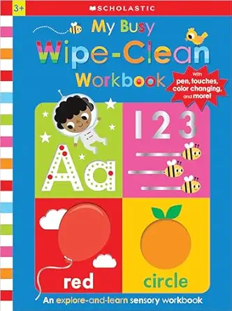 my busy wipe clean workbook scholastic early learners 1st edition scholastic early scholastic early learners