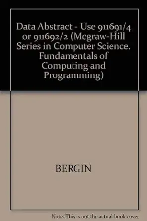 data abstraction and object pascal the object oriented approach using c 1st edition joseph a bergin