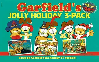 garfields joy holiday 3 pack 1st edition jim davis 034542042x, 978-0345420428