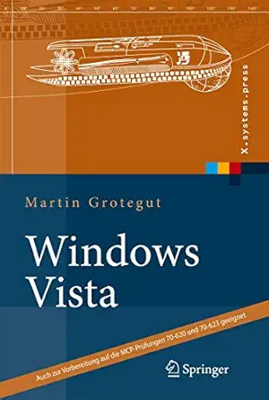 windows vista 1st edition martin grotegut 3540388826, 978-3540388821