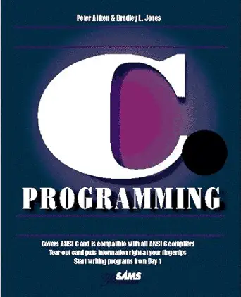 teach yourself c programming in 21 days 1st edition peter g aitken ,bradley l jones 0672307367, 978-0672307362