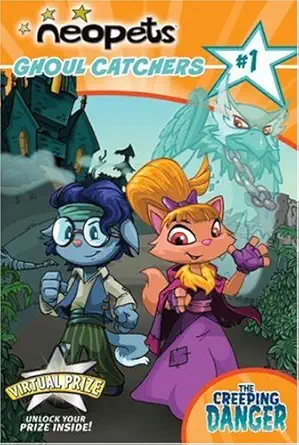 neopets ghoul catchers the creeping danger 1st edition vivian larue ,the neopets art team 0061432156,