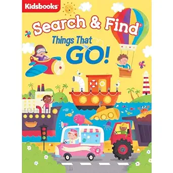 my first search and find things that go a perfect fun filled way to introduce children to vehicles and what
