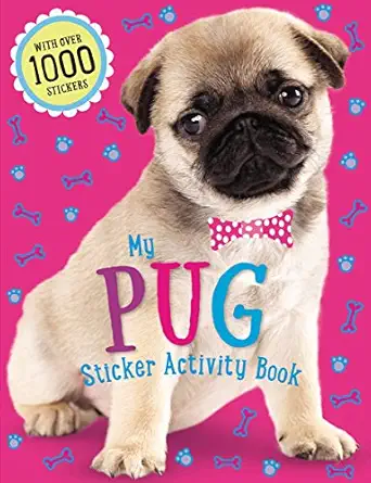 pug sticker activity book 1st edition make believe ideas ltd 1785986554, 978-1785986550