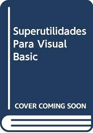 superutilidades para visual basic 1st edition jose dominguez alconchel 8448111982, 978-8448111984