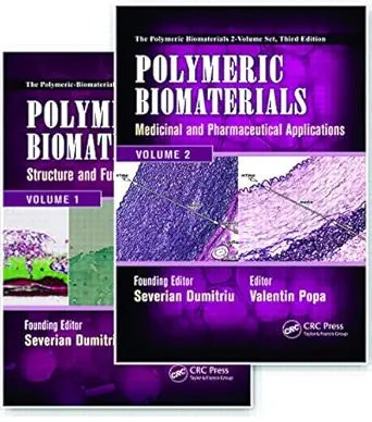 polymeric biomaterials 2 volume set 1st edition severian dumitriu ,valentin popa 0367570300, 978-0367570309