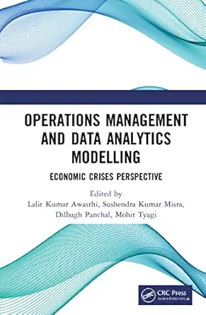 operations management and data analytics modelling 1st edition lalit kumar awasthi ,sushendra kumar misra