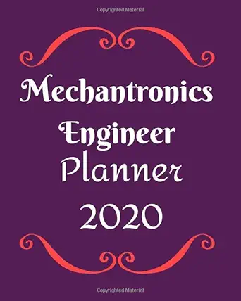 mechatronics engineer planner 2020 weekly monthly yearly planner for peak productivity with habit tracker