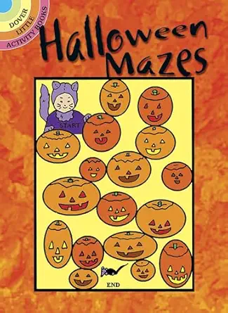 halloween mazes 1st edition suzanne ross 0486402088, 978-0486402086