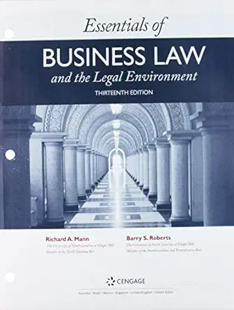 bundle essentials of business law and the legal environment loose leaf version 13th + mindtap business law 1