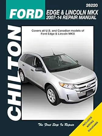 ford edge and lincoln mkx 2007 2014 1st edition haynes publishing 1620922754, 978-1620922750