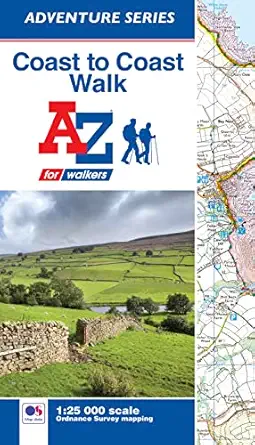 coast to coast walk adventure atlas 1 25k a z 1st edition geographers\\\\\\\' a z map co ltd 178257168x,