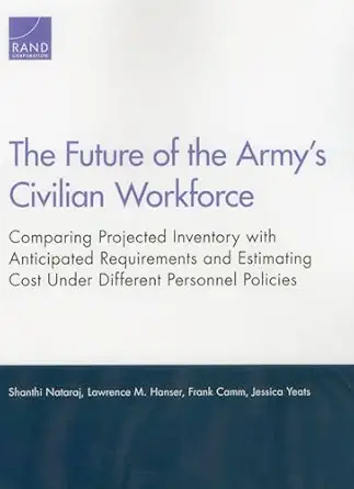the future of the armya s civilian workforce comparing projected inventory with anticipated requirements and