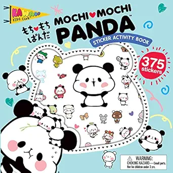mochi mochi panda sticker activity book 1st edition yuka 4056211078, 978-4056211078