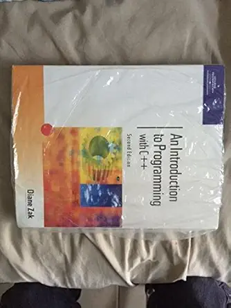 an introduction to programming with c++ 1st edition diane zak 0619053577, 978-0619053574