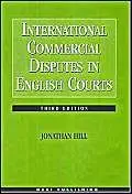 international commercial disputes in english courts 1st edition jonathan hill 184113466x, 978-1841134666